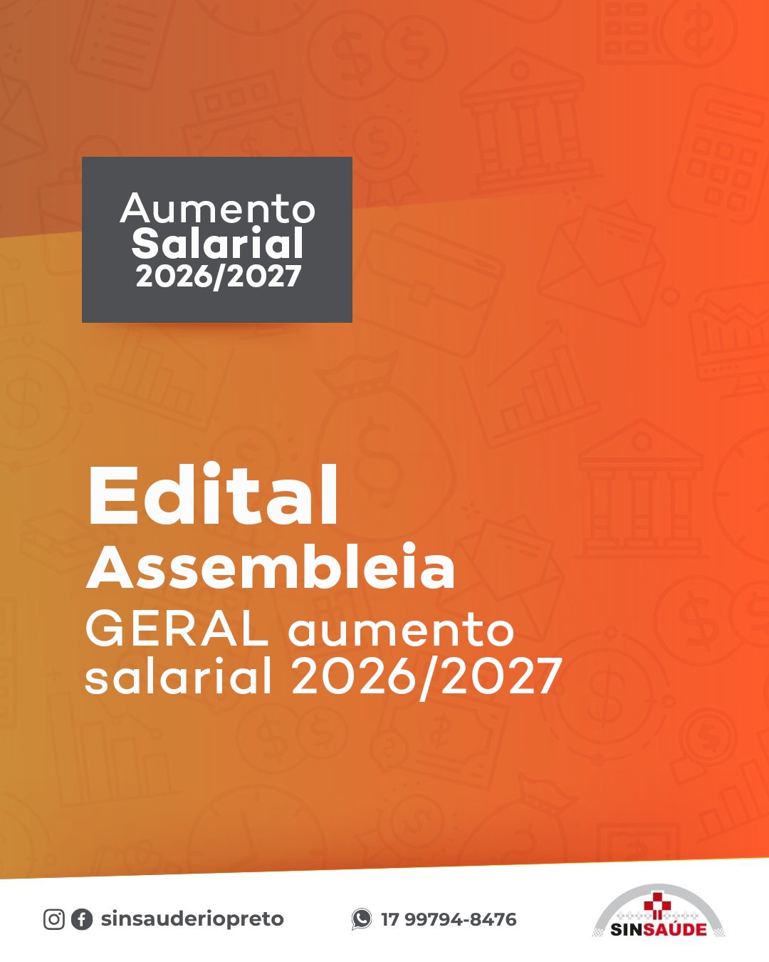 Edital Assembleia Geral Aumento Salarial 2026-2027